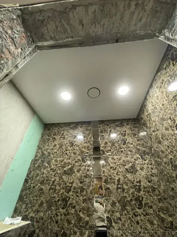 Натяжной потолок — пример работы в Чебоксарах