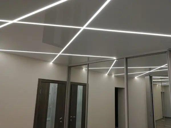 Пример натяжного потолка