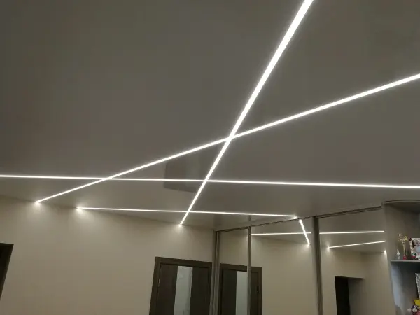 Пример натяжного потолка